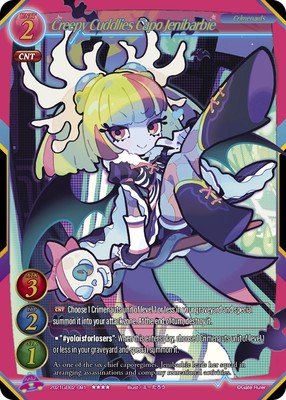 Gate Ruler TCG 2021GB02-091      Creepy Cuddlies Capo Jenibarbie GB02   Onslaugh