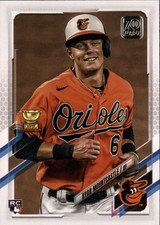 2021 Topps - Ryan Mountcastle Baltimore Orioles RC Rookie Card #143. rookie card picture