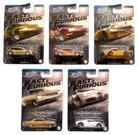 Hot Wheels Fast & Furious Racing Course 1-5 Set 1:64 Modellauto Spielzeug Ovp Jp