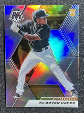 2021 Panini Mosaic Silver Prizm #242 KeBryan Hayes RC Rookie Pittsburgh Pirates