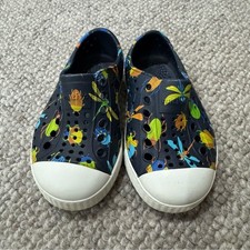 Native Sz 6C Toddler Jefferson Bug Print Slip On Play Shoes