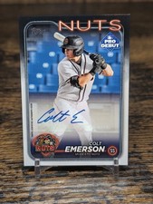 Colt Emerson 2024 Topps Pro Debut - #PD-168 Autographs (AU, RC)