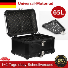 65 Liter Motorrad Top Case XB65 Aluminium Sch...