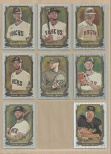2024 Topps Allen & Ginter Silver Portrait Foil DIAMONDBACKS Base Team Set of (8)
