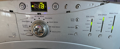 #ad GE Front Load Washer Control Panel amp; Board WH12X10468 WH42X10770 TESTED #0 $89.99