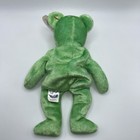 TY Beanie Baby- KICKS the Soccer Bear (14 inch) MWMTs Green DOB August 16, 1998 — photo 7