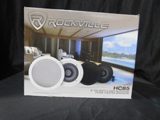 Rockville HC85 8'' 700W In-Ceiling Home Theater Speakers - White EBT3