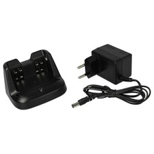 Caricabatterie per Icom IC-V80 IC-U80 IC-T70E IC-T70A IC-T70 IC-U8 IC-V80E 12V 0,3A
