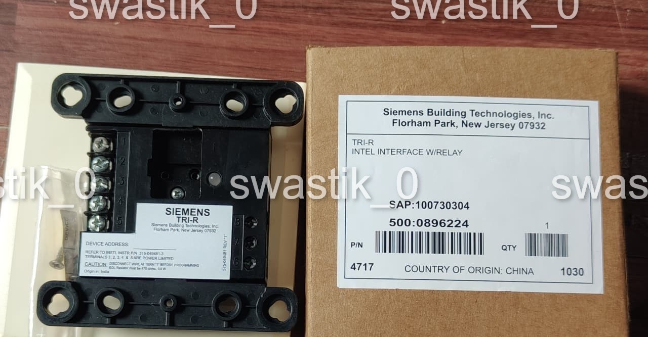 SIEMENS TRI-R RELAY MODULE PLASTIC OR METAL HOUSING FREE SHIPPING
