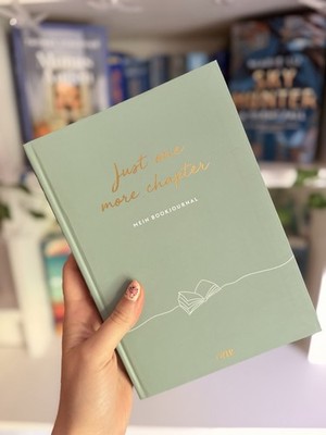 NEU Just ONE more chapter Mein Bookjournal Ausfüll-und Erinnerungsbuch Flexcover