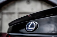 Maxton Design Heckspoiler Lippe Passend FüR Lexus Ls Mk4 Fl Schwarz Hochglanz