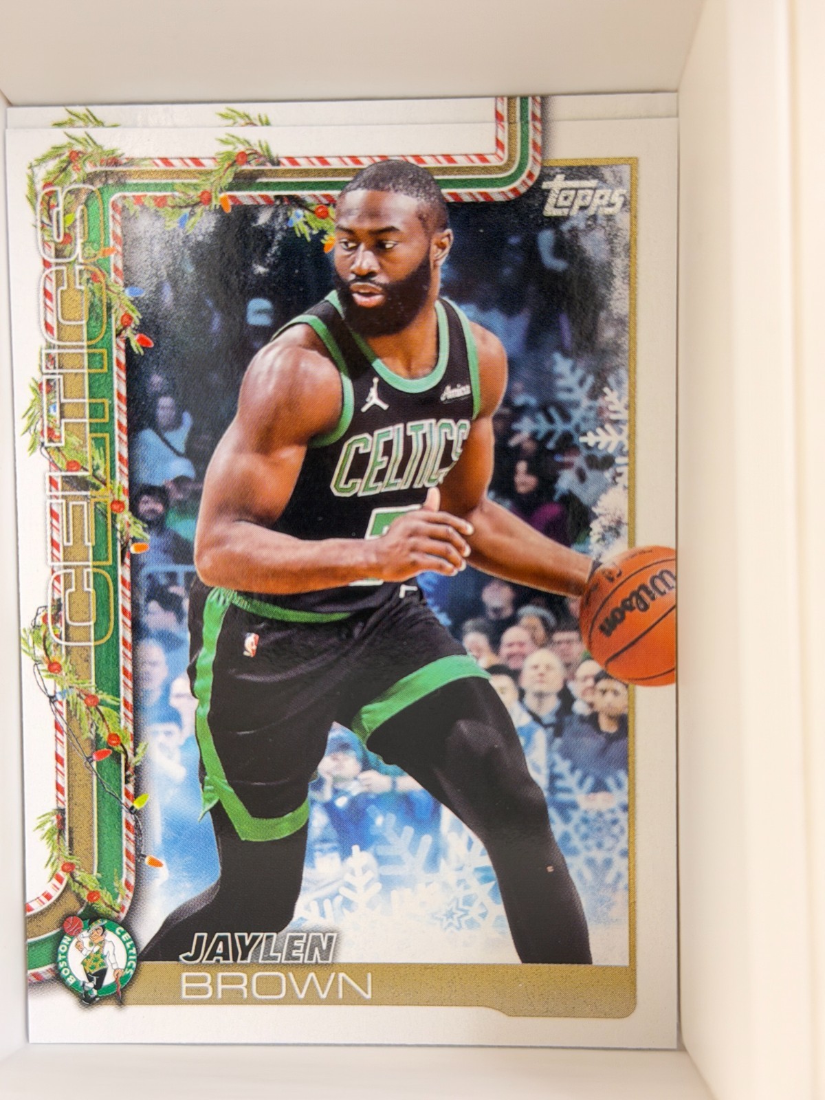 Jaylen Brown #2 (Basketball Cards 2025 Topps) — is it worth grading?