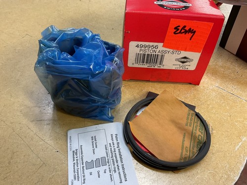 NOS Briggs & Stratton 499956 piston assembly STD - Picture 1 of 3