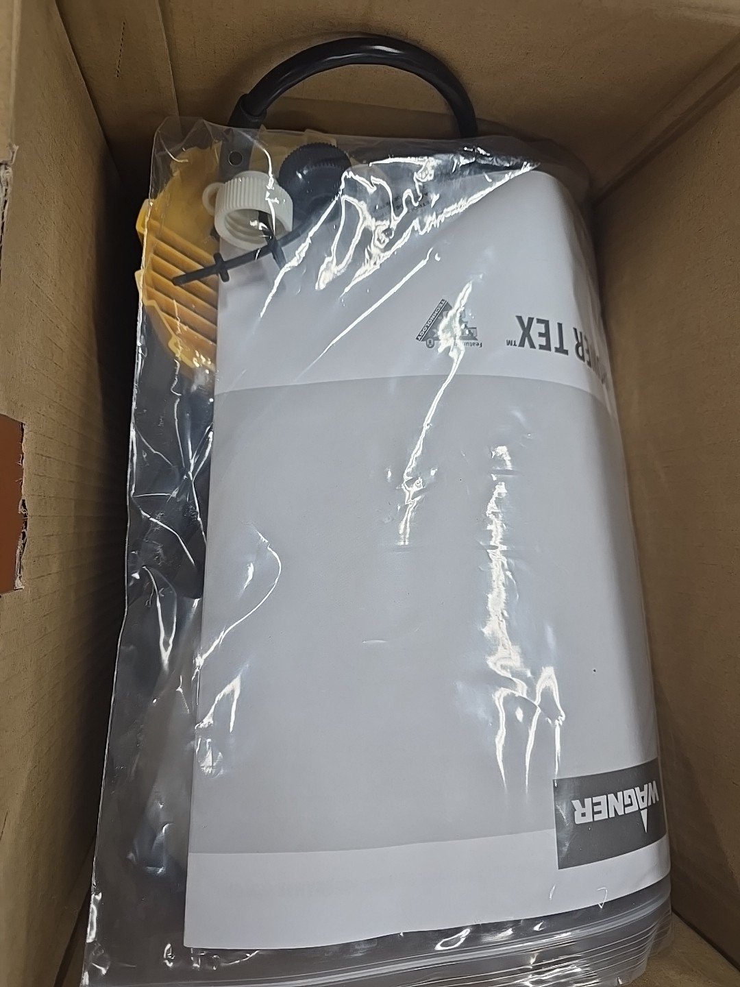 Wagner Spraytech 0520000 Power Tex Electric Texture Sprayer, 1 Gallon Hopper NEW