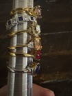Nice Lot Of 6 Fashion Rings — photo 5