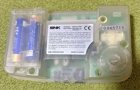SNK Neo Geo Pocket Color Crystal White Tested w/ Box Japan [ Excellent + ] #59