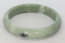 Jade grün Armreif Schmuck Edelstein Armband 62mm