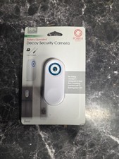 Decoy Security Camera, Battery Operated, Flashing Blue LED Light, Easy to Ins