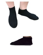 Water Aerobics Aqua SOCKS Wetgrip Surfing Scuba Snorkelling Shoes ANY SIZE Black
