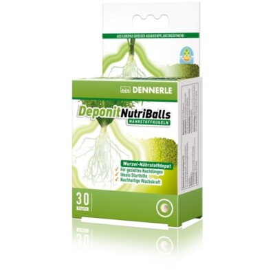 Dennerle Deponit NutriBalls - 10 Kugeln Wurzeldünger für Aquarienpflanzen