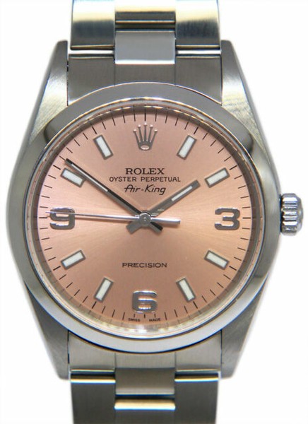 Rolex Air-King Precision Pink Women's 