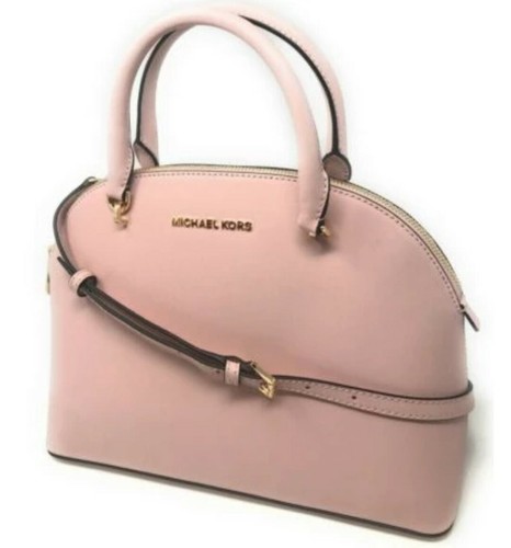 NEW AUTHENTIC MICHAEL KORS CINDY PINK HANDBAG LG LARGE DOME SATCHEL WOMEN - Picture 2 of 6