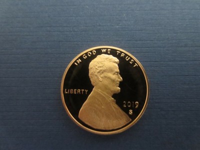 2019 S Lincoln Shield Cent Proof Deep Cameo 1¢ New Penny Union via US Mint Set