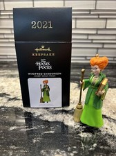 Hallmark 2021 Disney Hocus Pocus Winifred Sanderson Keepsake Christmas Ornament