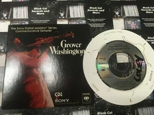 Grover Washington Jr rare CD3 promo Sony Digital Masters Series Sampler 1989 3"