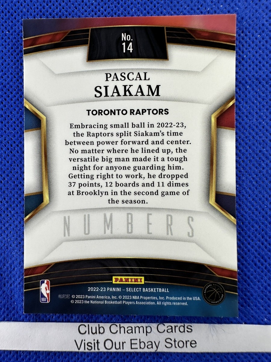 Pascal Siakam RPA 25枚限定 rookie patch サイン Pascal Siakam Toronto Raptors Optic Rookie Autograph Card | eBay