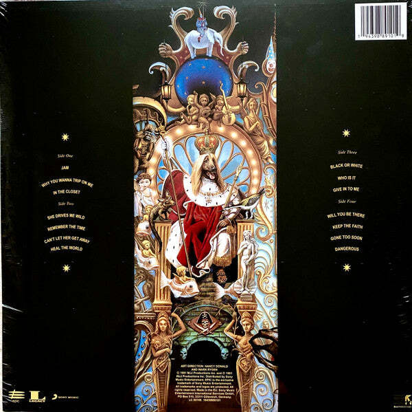 Michael Jackson - Dangerous (Limited Edition/Red Vinyl/Import