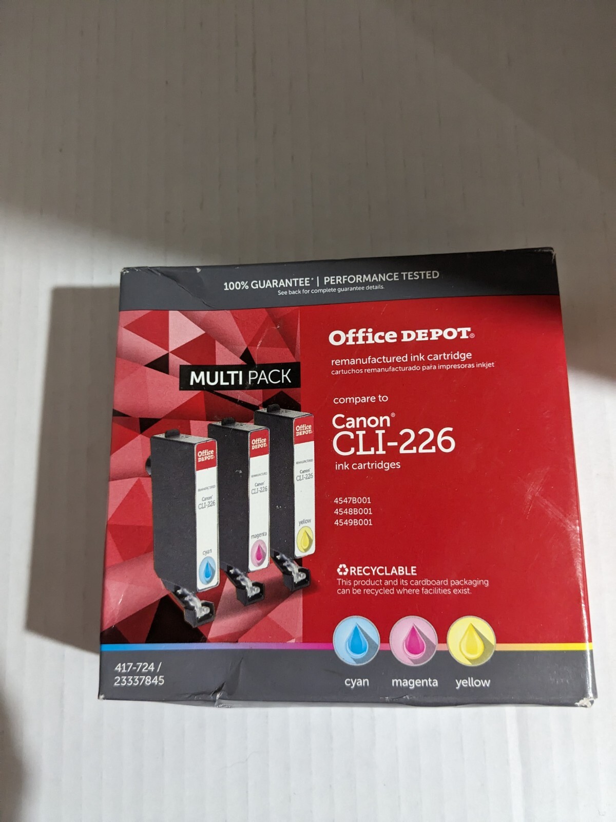 Color Ink Cartridges For Canon CLI-226-image