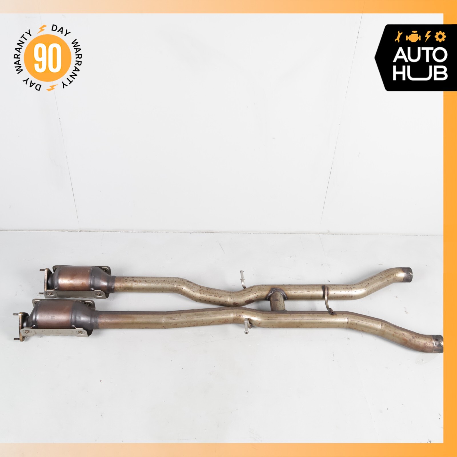 Bentley Continental GTC 6.0L Middle Exhaust Downpipe Left & Right Side OEM 62k