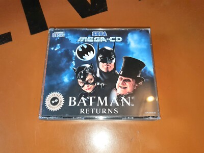 ## SEGA Mega-CD - Batman Returns inkl. Spinecard - TOP / MCD Spiel ##