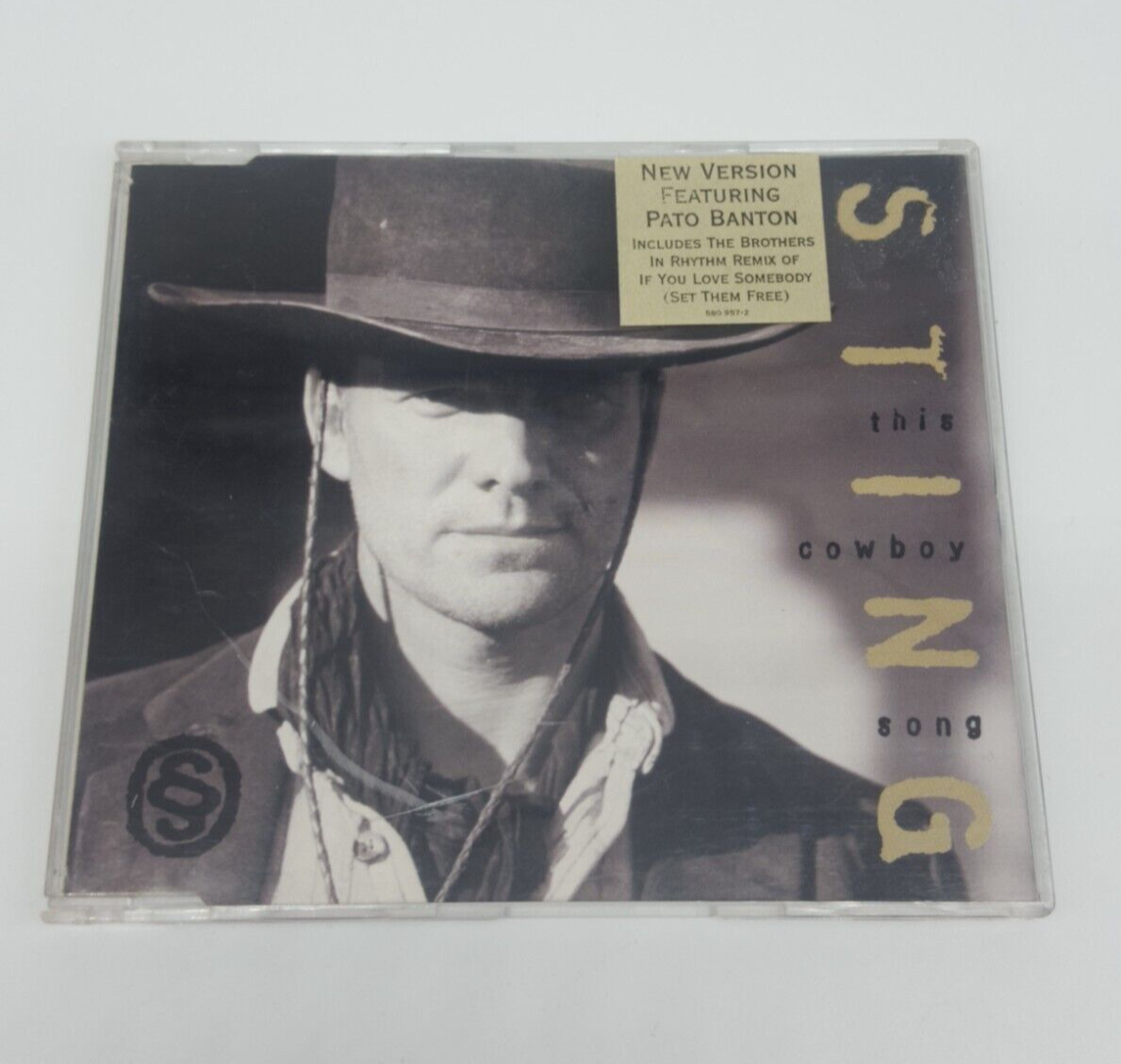 MUSIC CD SINGLE 4 TRACK Sting This Cowboy Song