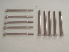 UPC 719249000015 product image for STAINLESS STEEL HEX CAP SCREW BOLT 1/4