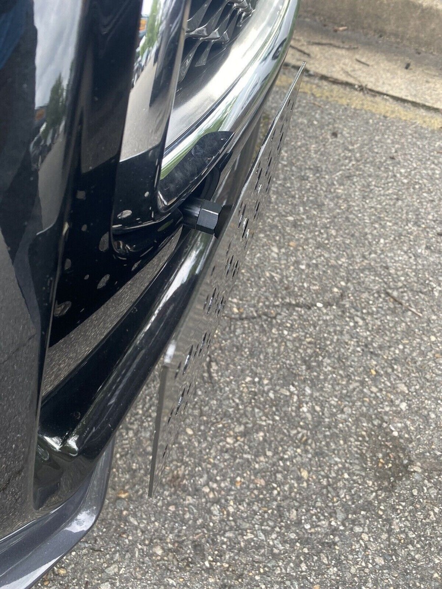 Q50 License Plate Relocation Kit No-Drill Tow Hook License Plate - Foto 5