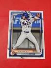 2024 Bowman Draft Paper Base BD-28 Carson Benge New York Mets