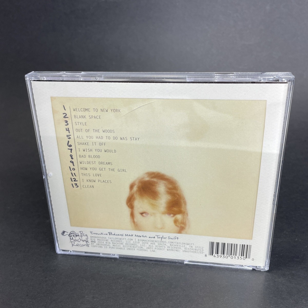 Taylor Swift, 1989 (CD, 2014) G, Rock N Roll Grunge Rock Pop Hard