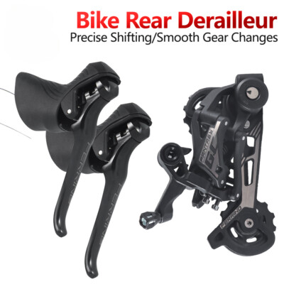 Road Gravel Bike Derailleur Brake Lever with Shifter Rear Derailleur  Trigger