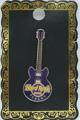 Hard Rock Cafe -Vintage HRC Hotel Penang "Core" Guitar c/w Pouch LIMITED EDITION - Image 1 of 4