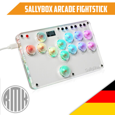 Flatbox Fightstick Controller Sallybox Hitbox Joystick Arcade PS3 PS4 Switch