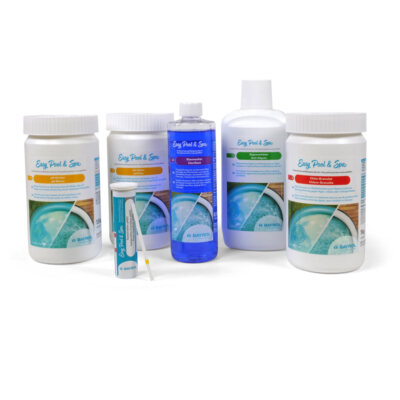 BAYROL Easy Pool & Spa Wasserpflege-Set COMPLETE'' für kleine Schwimmbecken Spa