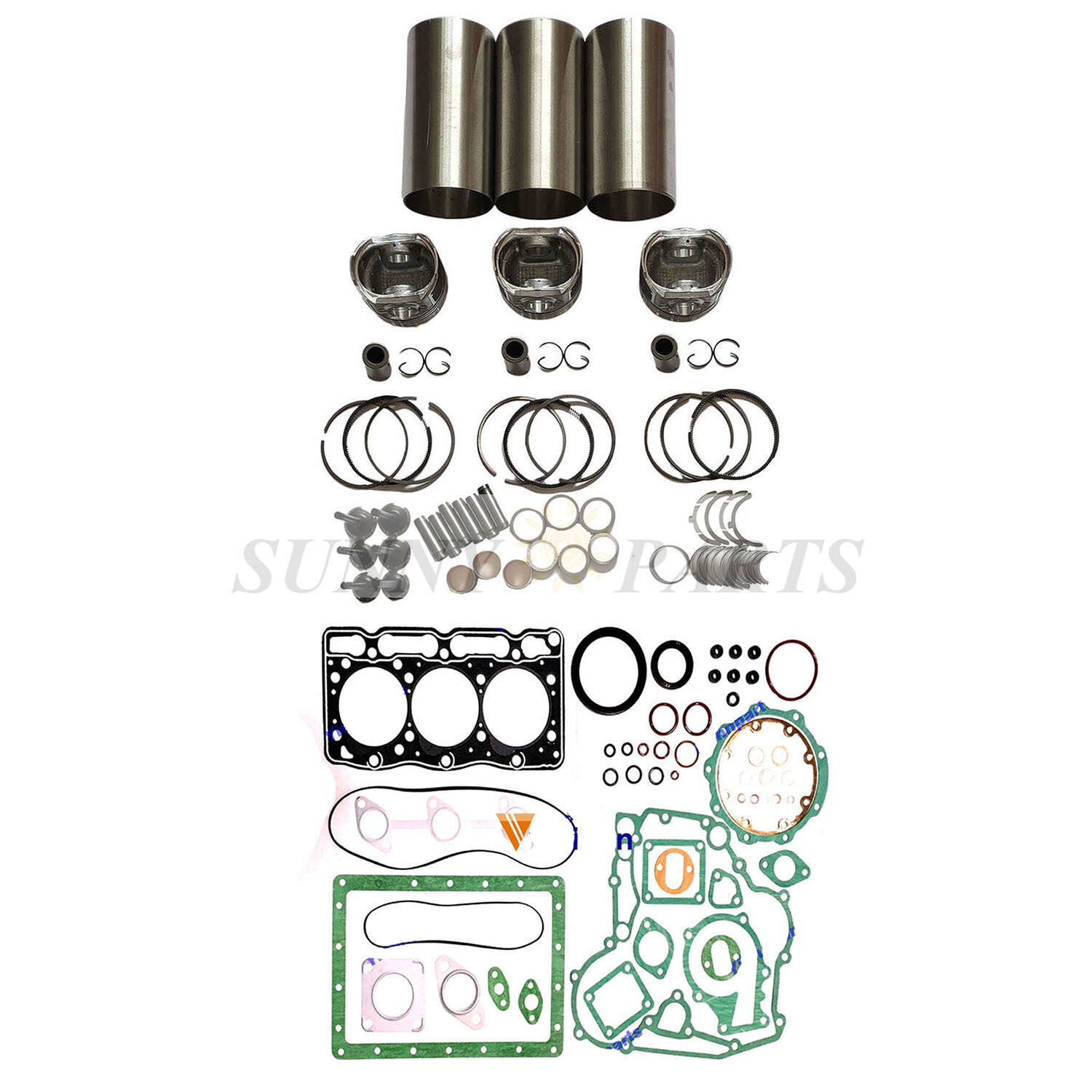 D1305 D1305 Engine Overhaul Rebuild Kit STD fits Kubota Engine | eBay