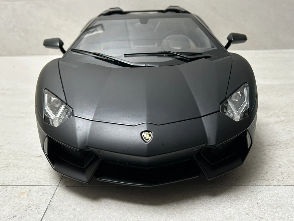 POCHER 1/8 Lamborghini Aventador LP700-4 Roadster Nero Nemesis HK121 - Immagine 4 di 4