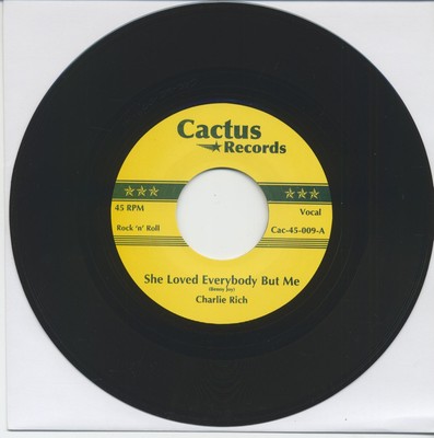 Charlie Rich / Herbie Smith - She Loved Everybody But Me - Baby Moon (7inch, ...