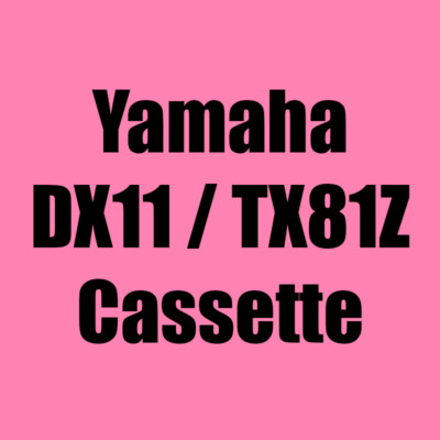 Yamaha DX11 / TX81Z Data Recovery Cassette