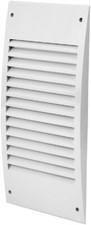 Biała kratka wentylacyjna 144mm x 306mm Wysokiej jakości pokrywa wentylacyjna ścienna