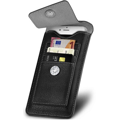 Handy Hülle für Huawei Mate 20 Gürtel Tasche Dünn Flip Case Beutel Holster Etui