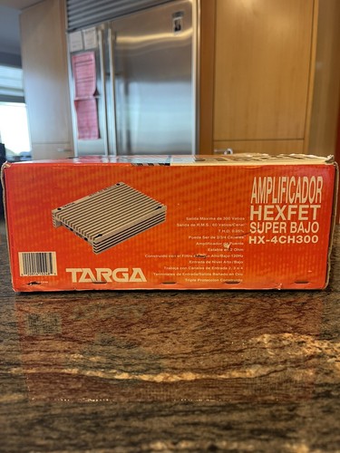 Targa Hexfet Vintage Amplificatore Superbass 4CH 300W RARO - Foto 9 di 10